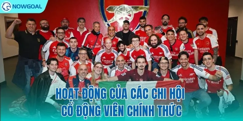 Hoạt động sôi nổi của các chi hội chính thức
