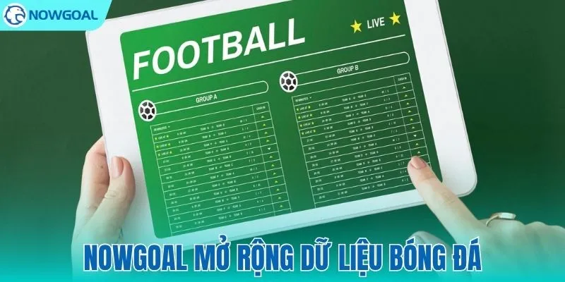 NOWGOAL Mở Rộng Dữ Liệu Bóng Đá – Tăng Trải Nghiệm Người Dùng