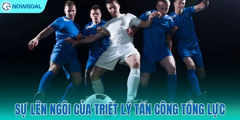 4-3-3 và sự thống trị của lối chơi tấn công rực lửa